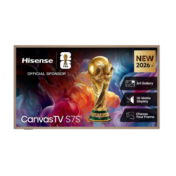 55S7SAU Hisense 55 INCH S7SAU 4K Hi-QLED CanvasTV (2026)